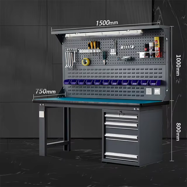 Electronics Repair Bench - 정전기 방지 벽걸이형 ESD 작업대 수리실