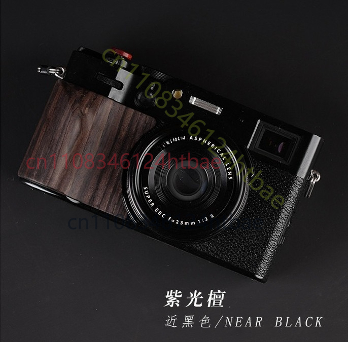 Fujifilm Camera X100Vi - 수제 초경량 레트로 나무 카메라 핸드