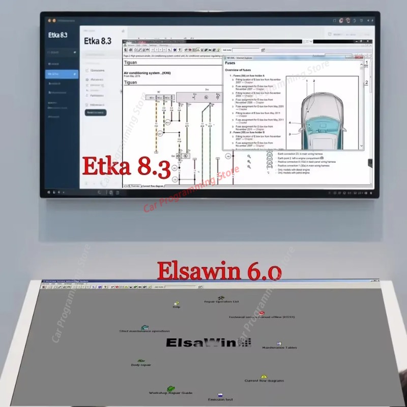 2026년 최신 자동차 수리 소프트웨어 Elsawin  - Electronics Repair Parts 리뷰 및 가격