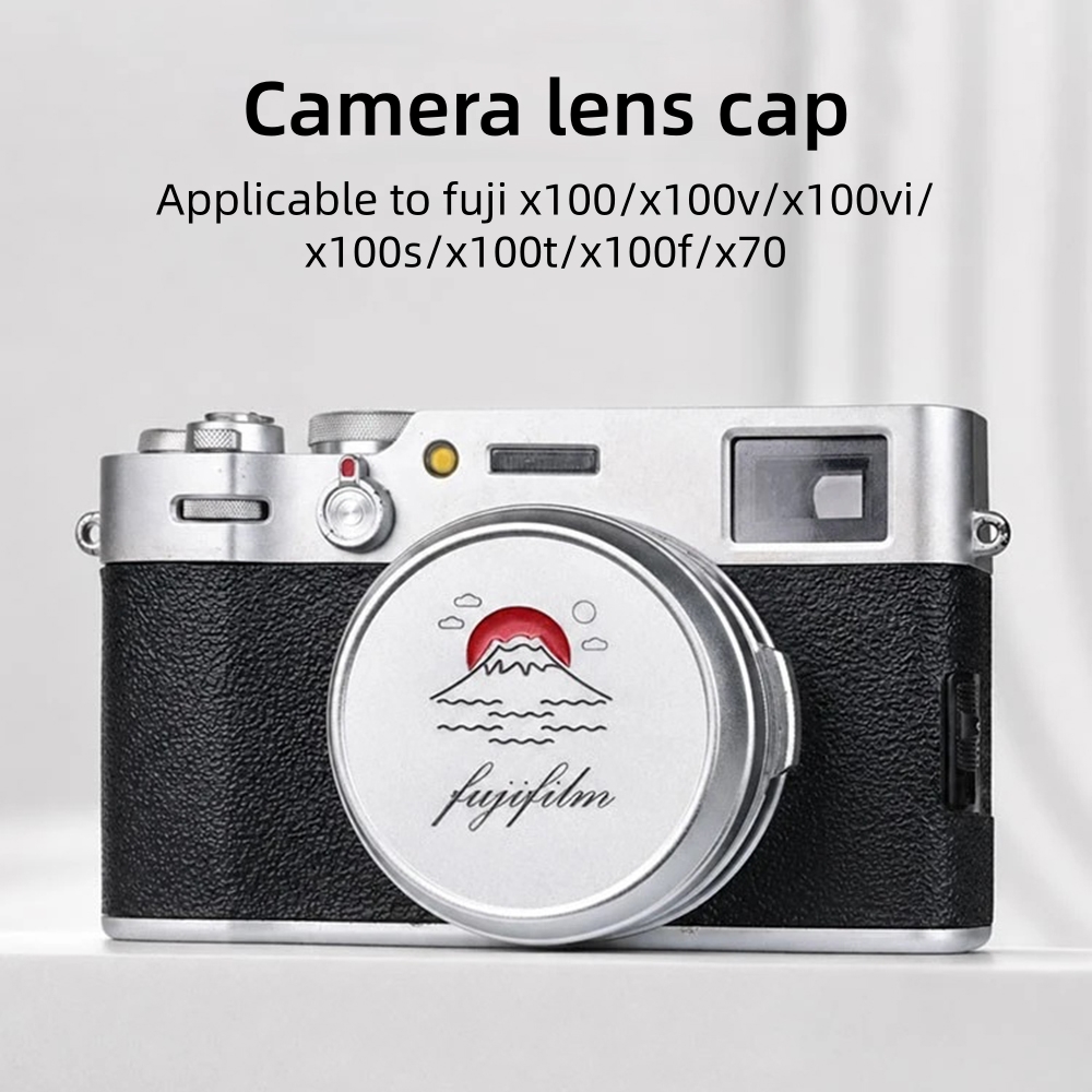빈티지 금속 카메라 렌즈 캡 카메라 전면 캡 보호 커버 - Fujifilm Camera X100Vi 리뷰 및 가격